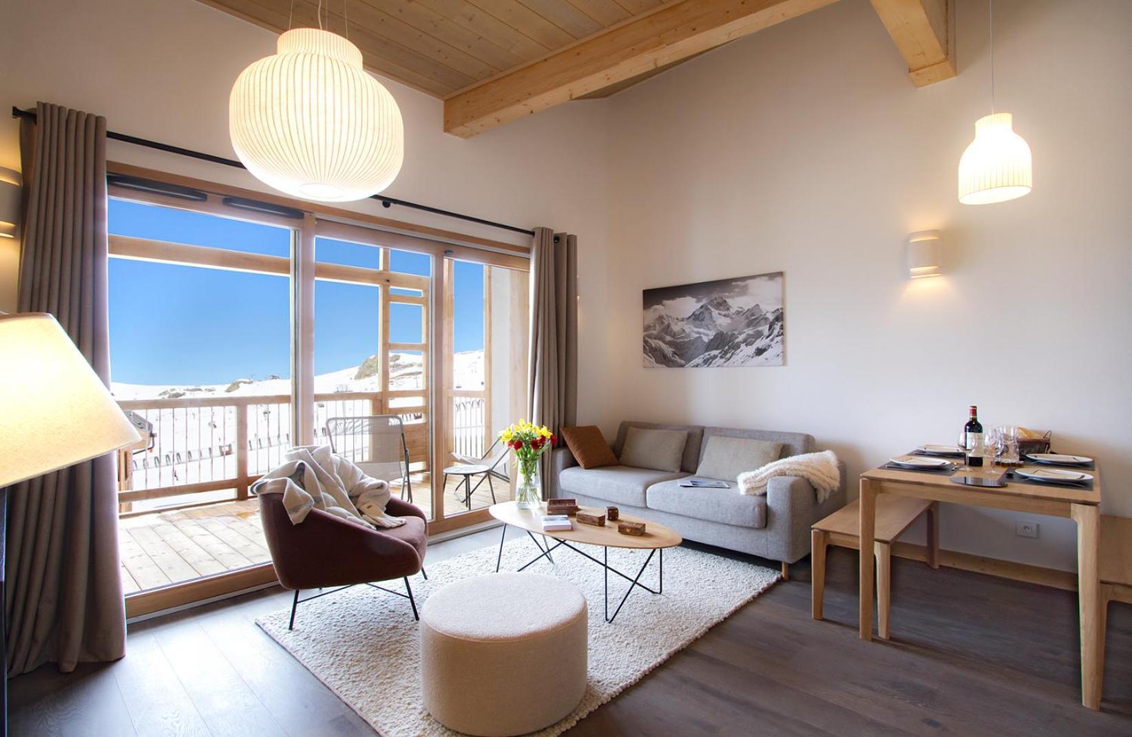 Residence Phoenix A By Leavetown Vacations Alpe d'Huez Rum bild