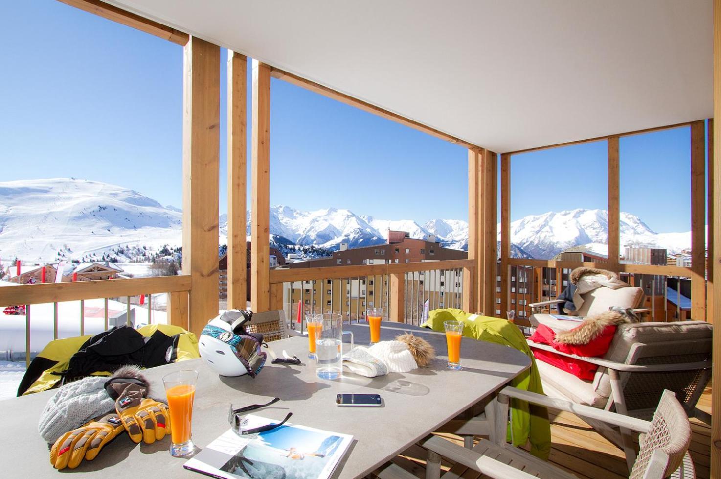 Residence Phoenix A By Leavetown Vacations Alpe d'Huez Exteriör bild