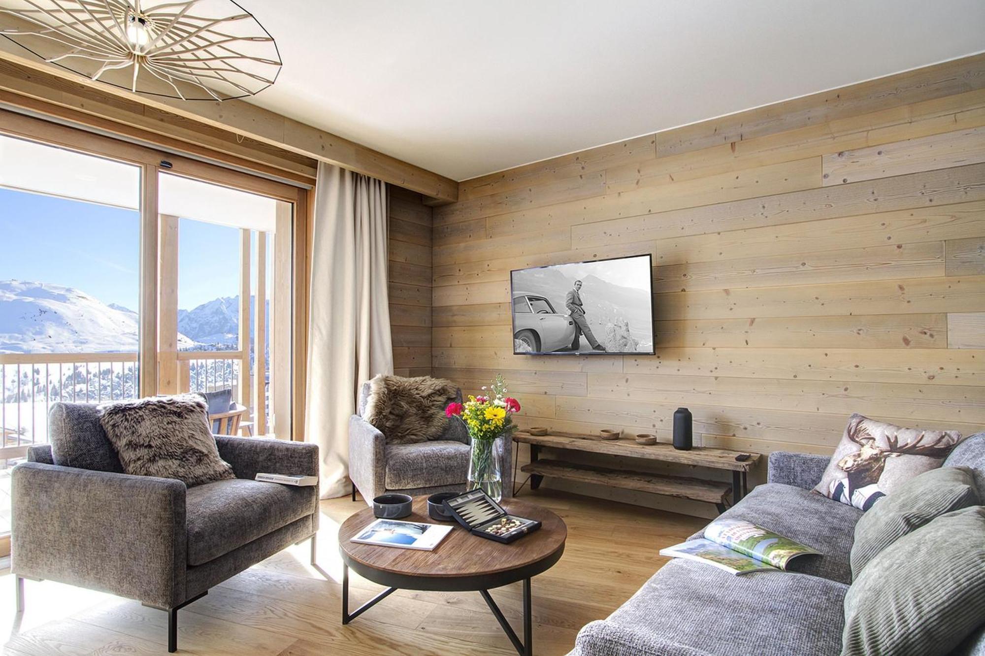Residence Phoenix A By Leavetown Vacations Alpe d'Huez Rum bild